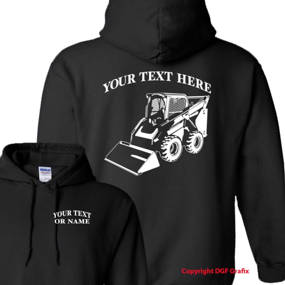 Sweat-shirt à Capuche Enfant Spreadshirt Avec Motif Excavateur - 80% Coton 20% Polyester, Poche Kangourou, Capuche Sans Cordon - Idée Cadeau Pour Petits Fans De Chantier