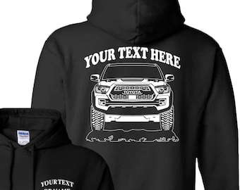 Toyota Tacoma TRD Offroad Hoodie: Custom 4x4 Truck Pullover