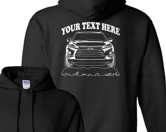 CHEVROLET BLAZER 2019 4x4 Offroad Pullover Hoodie! 50/50 cotton/polyester  - #HOR108