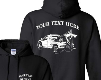 Tow Truck Hoodie: Chevrolet Wrecker, Custom Name