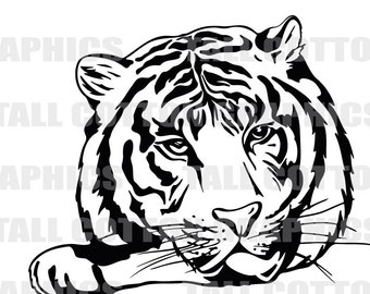 BENGAL TIGER  Vinyl Decal Sticker decor #WL076
