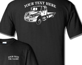INTERNATIONAL 4300 Tow Wrecker Flatbed Rollback Truck