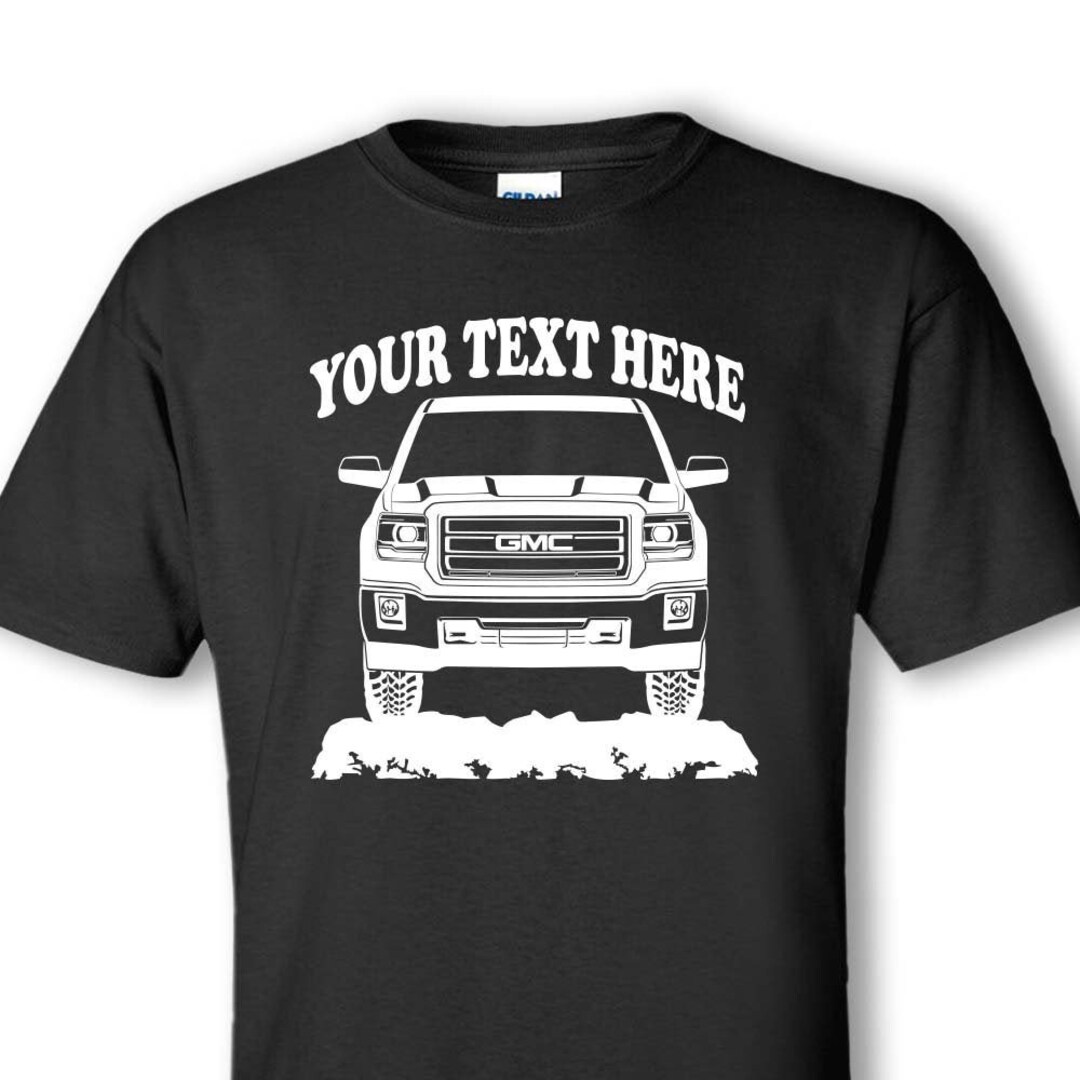 [GROVE]★23SU SIERRA T-SHIRT GMC SIERRA TRUCK Pickup 4x4 2014 General Motors - off Road