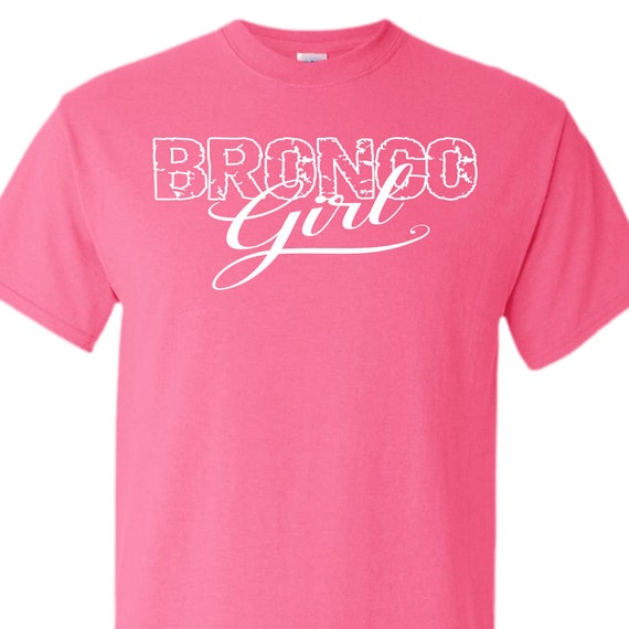 bronco shirts for ladies