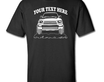 Toyota 4Runner Custom T-Shirt: 1996+ Unisex Cotton Tee