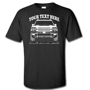 2021 FORD BRONCO SPORT - 4X4 - Off Road - Personalized Cotton T-shirt - #TOR102
