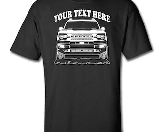 2021 FORD BRONCO SPORT - 4X4 - Off Road - Personalized Cotton T-shirt - #TOR102