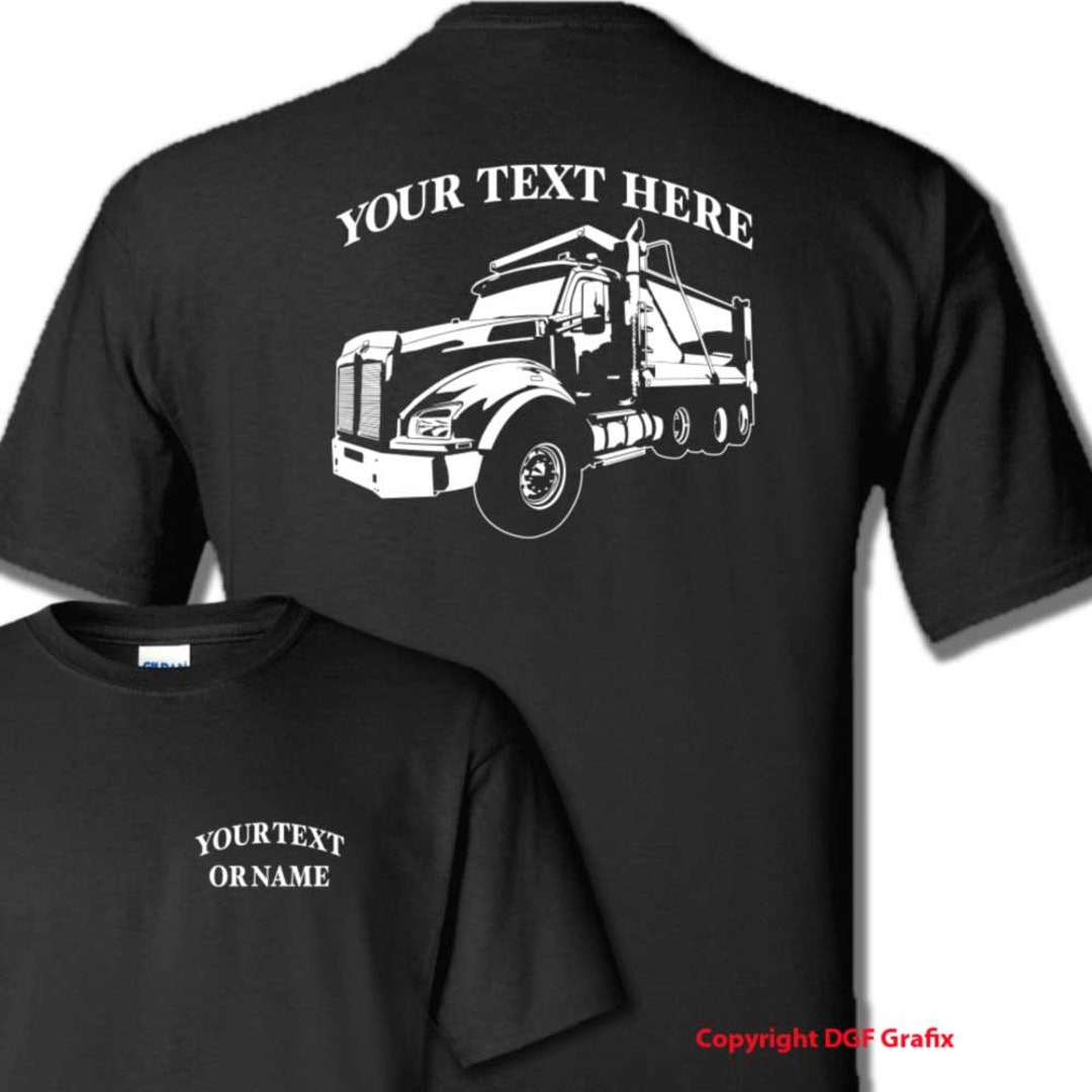 KENWORTH T880 3 Axle Commercial Dump Truck Rig