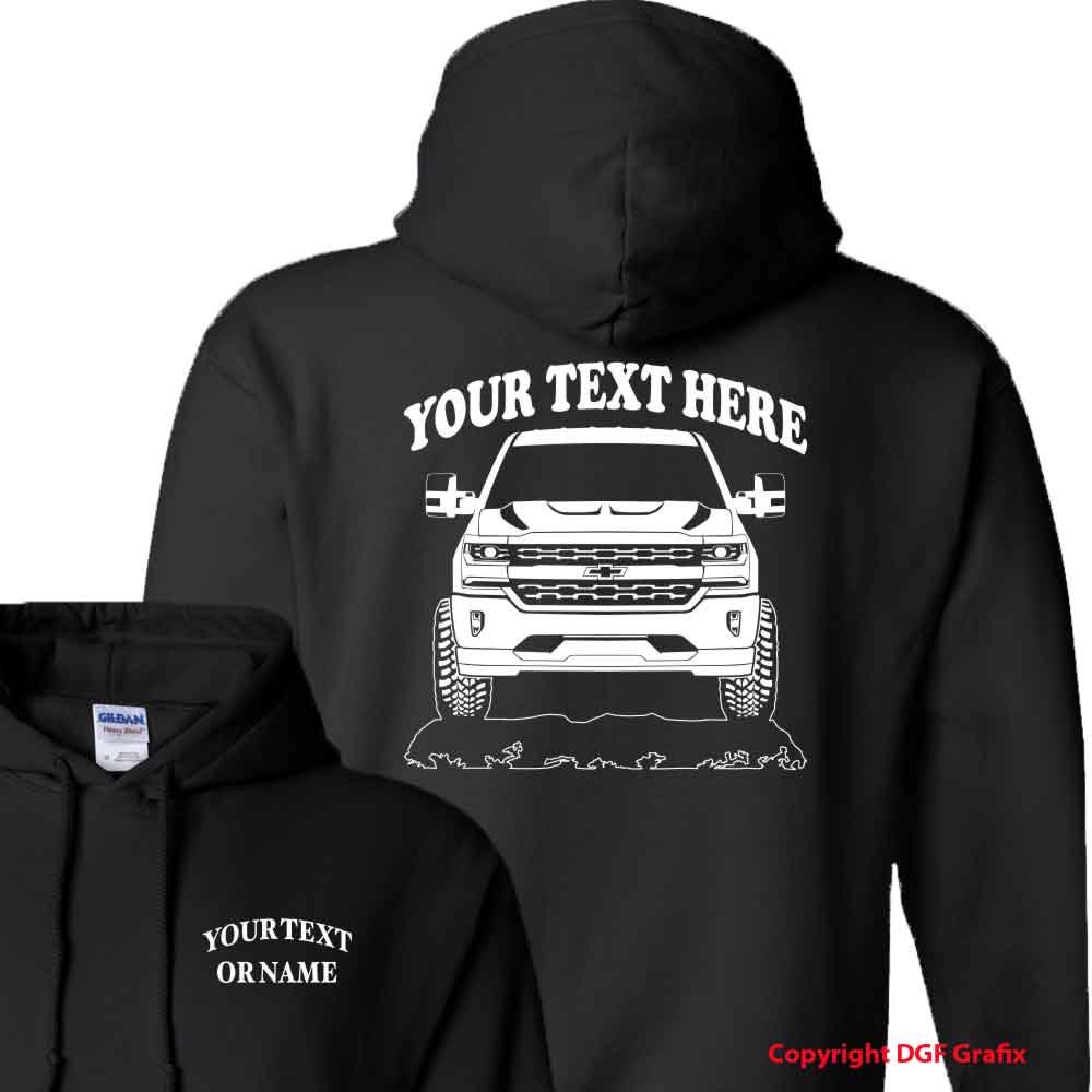 Chevy silverado hoodie hotsell