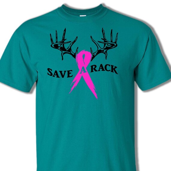 SAVE a RACK Breast Cancer Awareness shirt UNISEX Loose Etsy