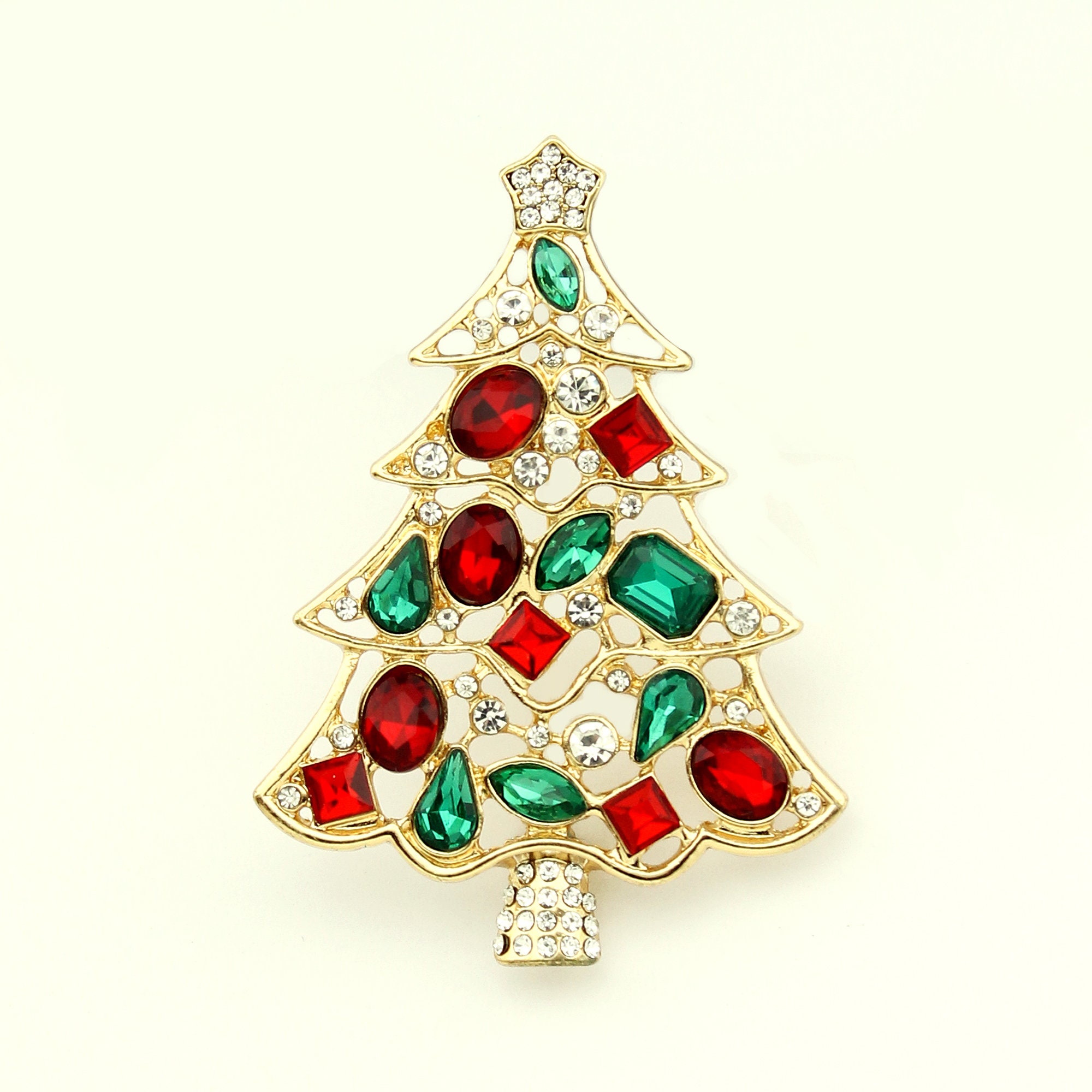 Christmas Ornament Pins Pearl Pins Corsage - 80 Teardrop Pearl Headed Pins  - 2.5 Long - Christmas Colors of Red, Green, Gold & White Pearl
