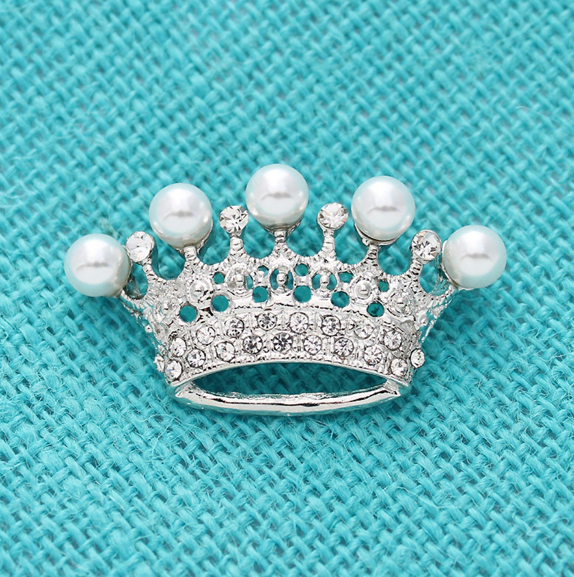Crown Tiara Brooch Princess Bridesmaid Bridal Brooch Pin | Etsy