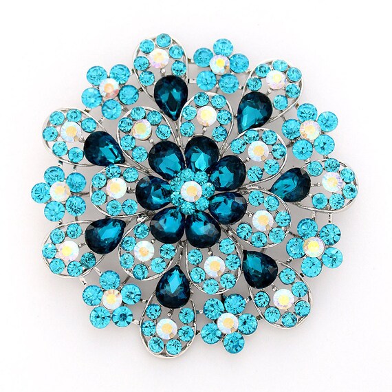 large rhinestone brooches