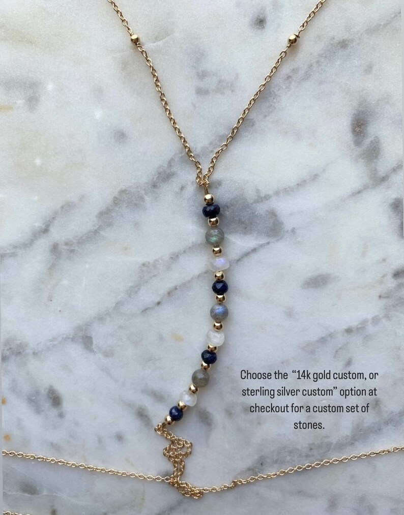 Pearl Opal Moonstone Crystal Body Chain Body jewelry crystal beaded body chain Satellite Body chain image 4