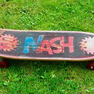 Vintage 1960s Nash Wood Skateboard – Sidewalk Surfboard