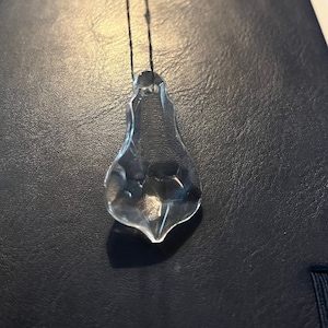 CLEAR Chandelier Crystals, Chandelier Parts, Crystals for Chandeliers, 1 Hole Tear Drops, ASFOUR lead Prism, Replacement Prisms