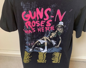 Vintage Guns N Roses BANNED Appetite for Destruction Tour-robot