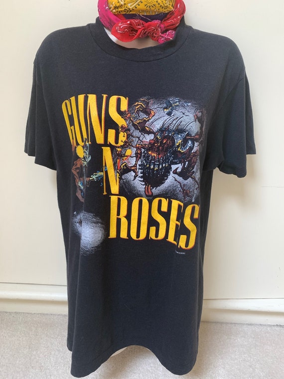 Vintage Guns N Roses BANNED Appetite for Destruction Tour-robot