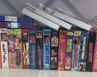 RESERVED LISTING do not buy 2 VHS Movies Tapes from the 1970's+80's~Rare and obsolete~working condition