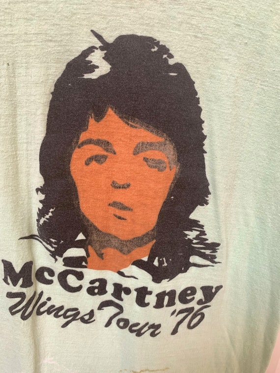 Vintage Paul McCartney Wings Tour Original Vintag… - image 4