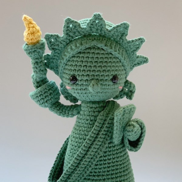 Lady Liberty - Patron au crochet par {Amour Fou}