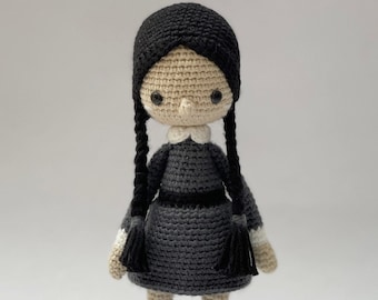 Wednesday Addams - Crochet Pattern by {Amour Fou}