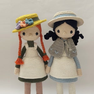 Anne & Diana (Kindred Spirits) - Crochet Pattern by {Amour Fou}