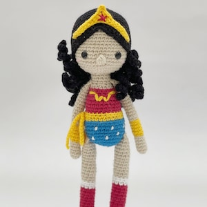 Wonder Woman Crochet Pattern by Amour Fou image 1