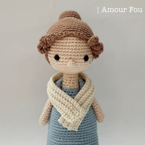 Jane Austen - Patron au crochet par {Amour Fou}