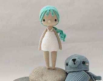 Morgana, the Selkie - Crochet Pattern by {Amour Fou}