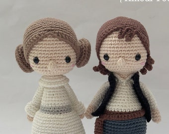 Princesa Leia y Han Solo (tributo a Star Wars)