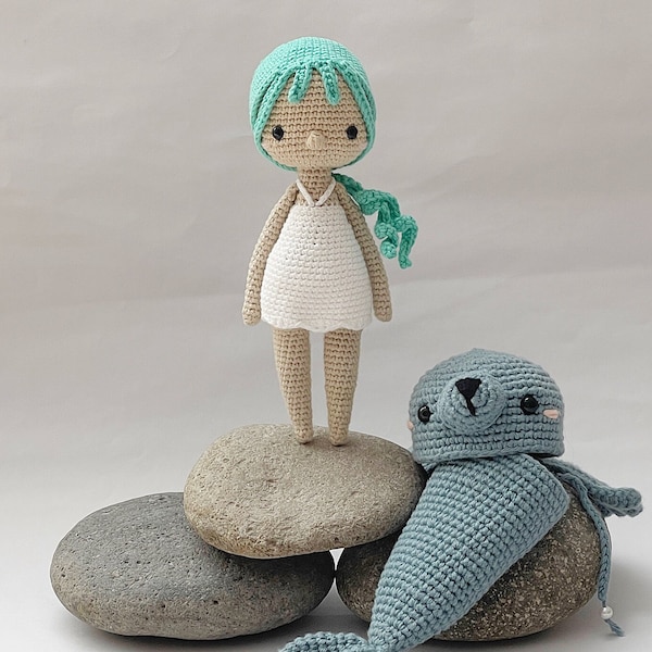 Morgana, the Selkie - Crochet Pattern by {Amour Fou}