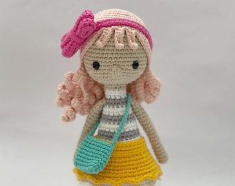 Eliza - Dress Up Doll - Crochet Pattern by {Amour Fou}