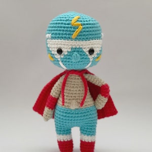 El Rayo / The Lucha Libre fighter - Crochet Pattern by {Amour Fou}