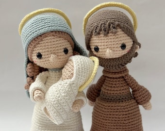 Nativity Set - Crochet Pattern by {Amour Fou}