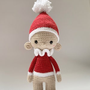 Lelio, the Christmas Elf - Crochet Pattern by {Amour Fou}