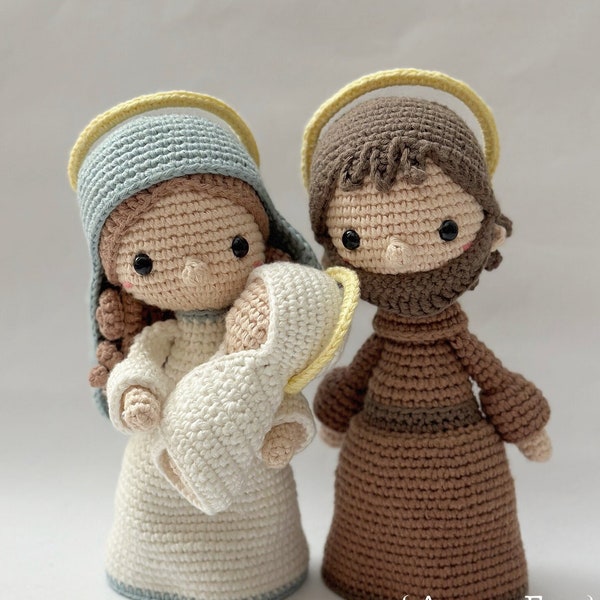 Nativity Set - Crochet Pattern by {Amour Fou}