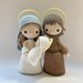 Nativity Set - Crochet Pattern by {Amour Fou} 