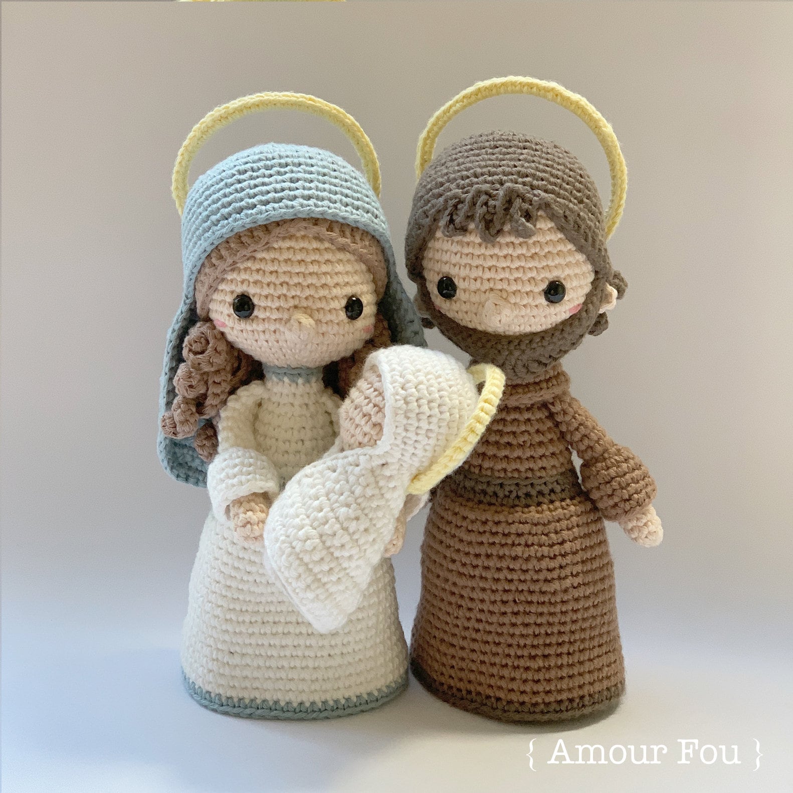 Nativity Set Crochet Pattern by {Amour Fou}