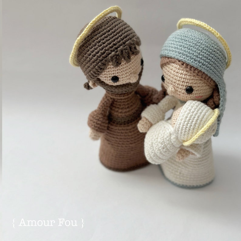 Nativity Set Crochet Pattern by Amour Fou image 5