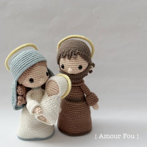 Nativity Set Crochet Pattern by Amour Fou image 2