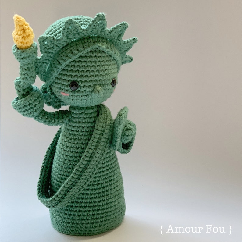 Lady Liberty Crochet Pattern by Amour Fou image 2