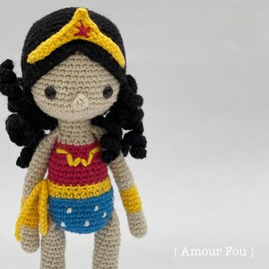 Wonder Woman Crochet Pattern by Amour Fou image 2