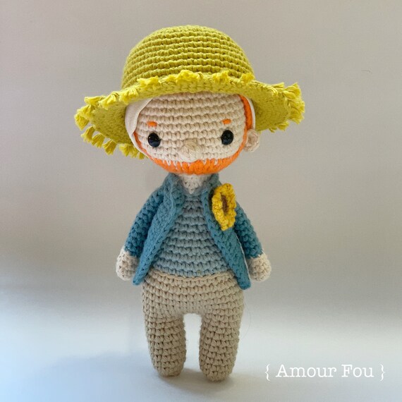 van gogh amigurumi pattern