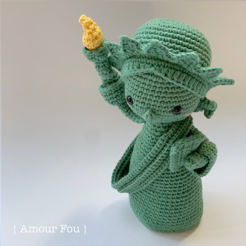 Lady Liberty Crochet Pattern by Amour Fou image 4