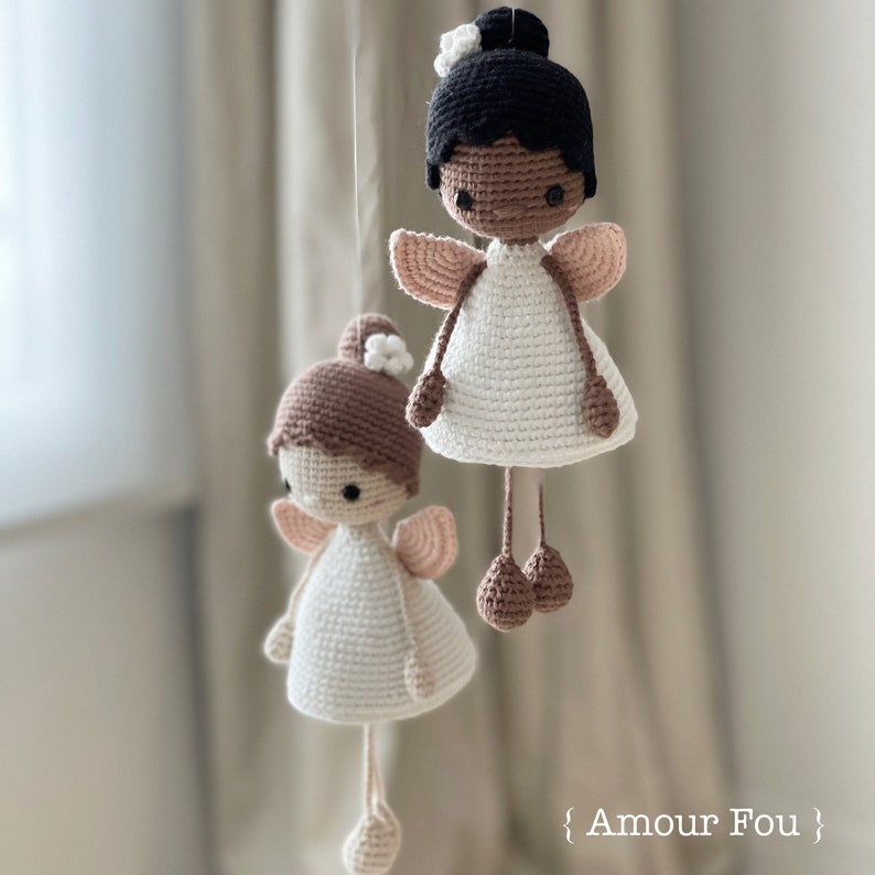 Flying Fairies Crochet Pattern by Amour Fou image 1