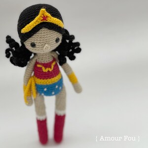 Wonder Woman Crochet Pattern by Amour Fou image 3