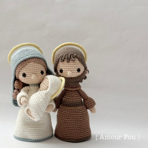 Nativity Set Crochet Pattern by Amour Fou image 3