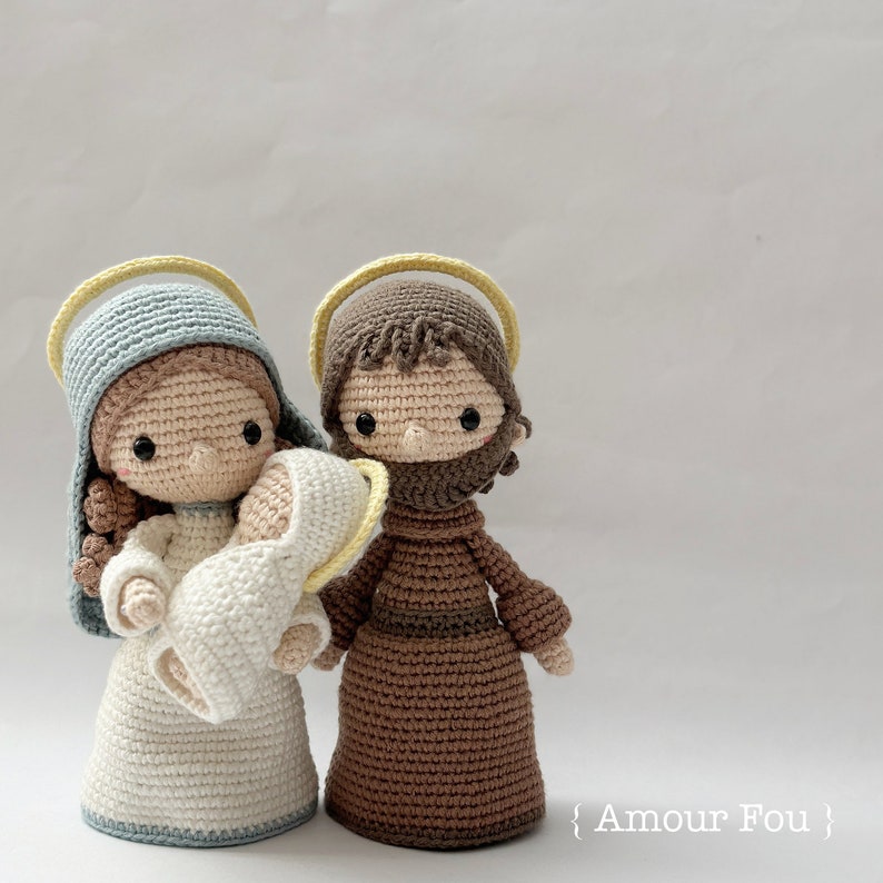 Nativity Set Crochet Pattern by Amour Fou image 3