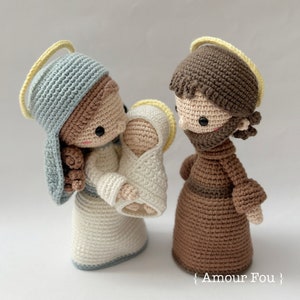 Nativity Set Crochet Pattern by Amour Fou image 4
